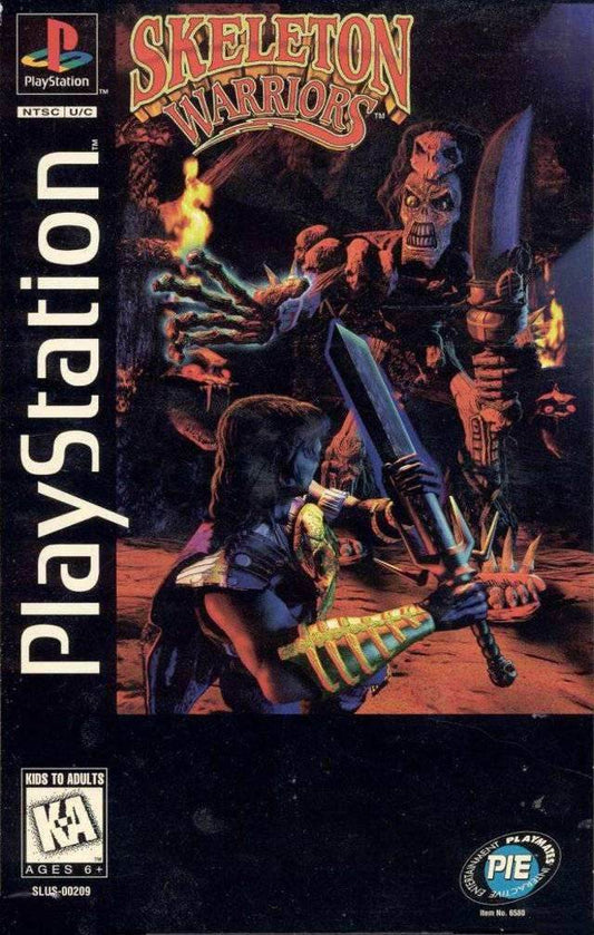 Skeleton Warriors (Playstation) - Game Manual Only