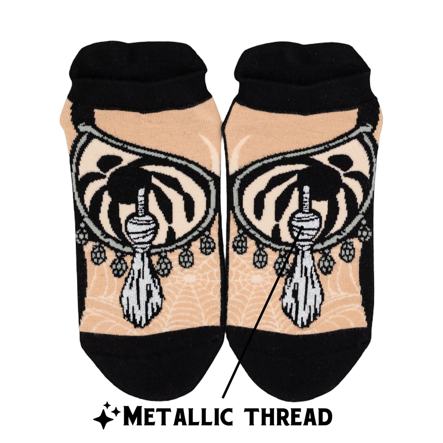 Elvira Tassel Temptress Ankle Socks