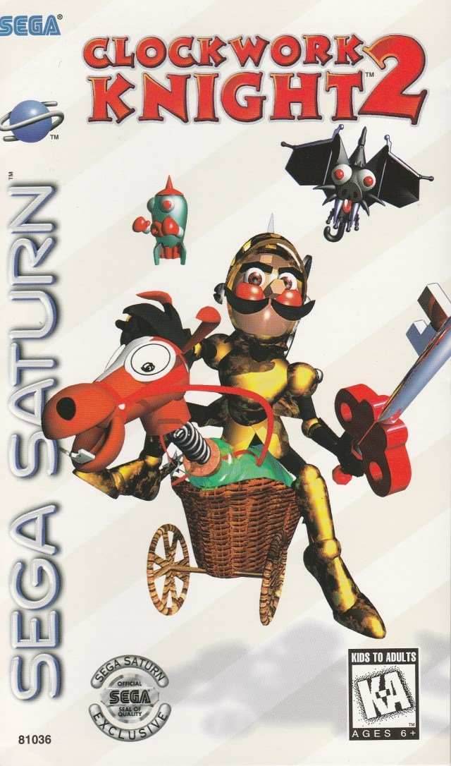 Clockwork Knight 2 (Sega Saturn) - Game Manual Only