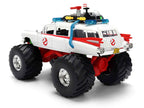 1959 Cadillac Ambulance Ecto-1 "Ghostbusters" (1984) Movie Monster Truck Version "Hollywood Rides" Series 1/24 Diecast Model Car by Jada