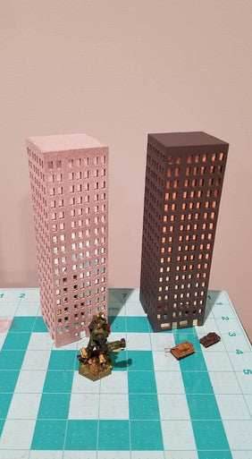 6mm Modern / Future City Building - 285CSS070 - 