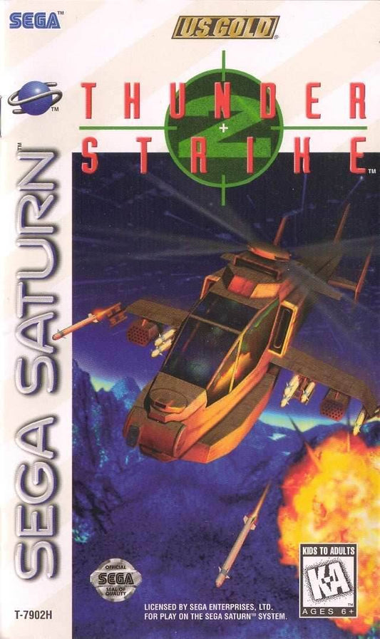 Thunderstrike 2 (Sega Saturn) - Game Manual Only
