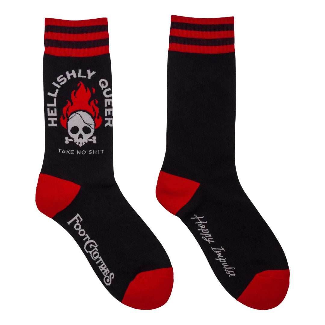 Hellishly Queer Crew Socks - 