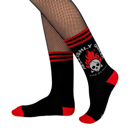 Hellishly Queer Crew Socks - 