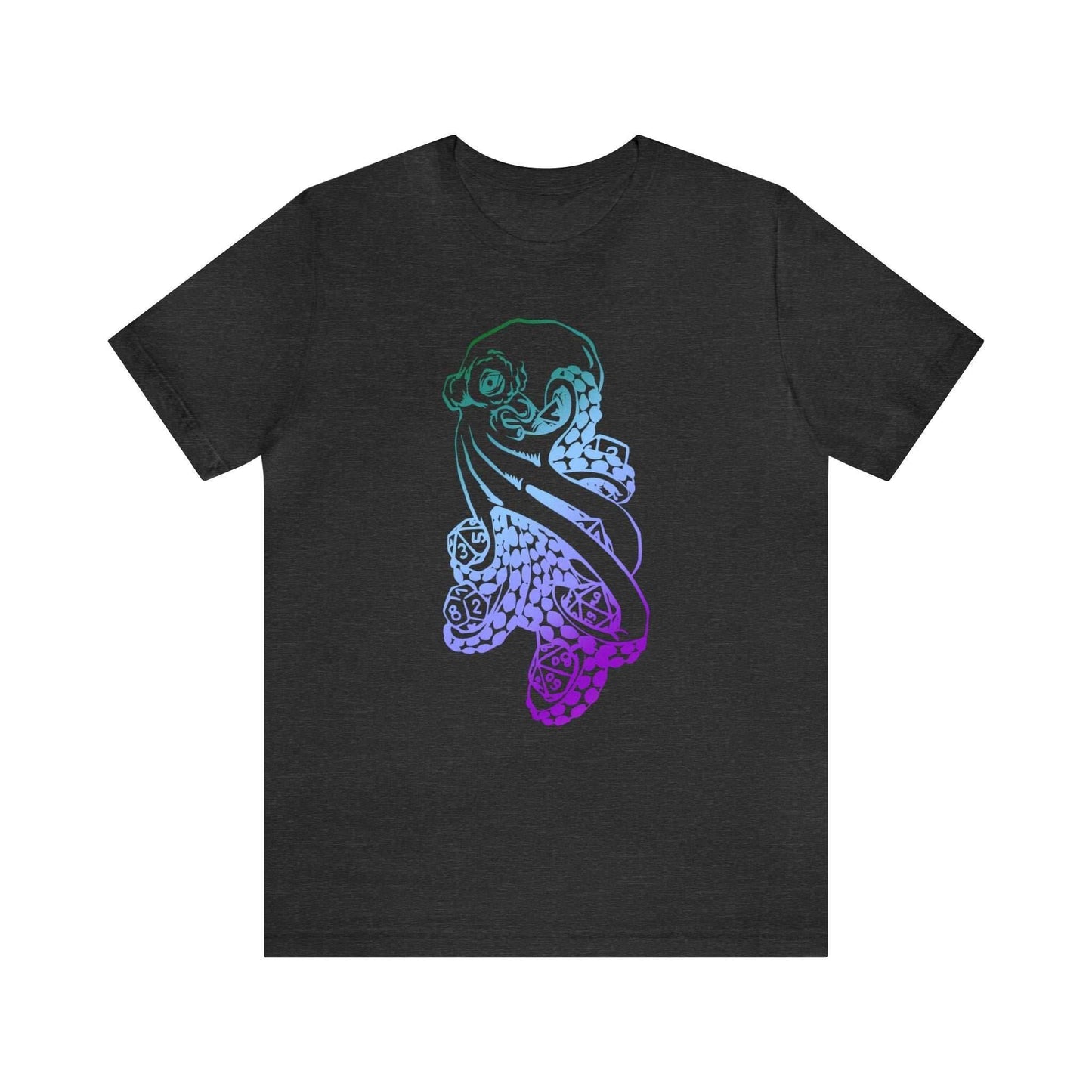 Kraken & Dice - Dark Grey Heather / S