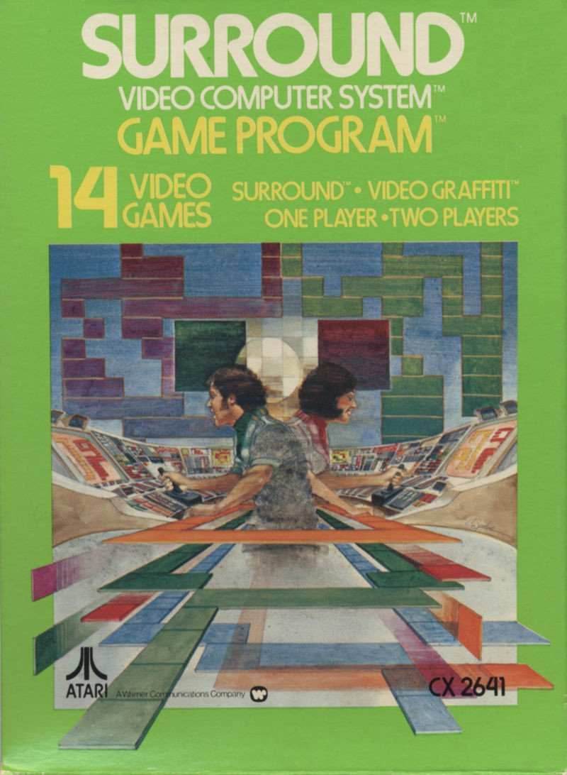 Surround with Box (Atari 2600) - Game Only