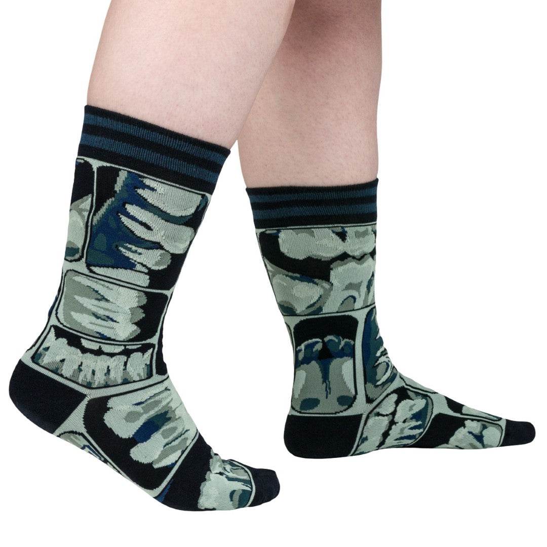 Weird Anatomy Crew Sock Pack | 5 Designs - 