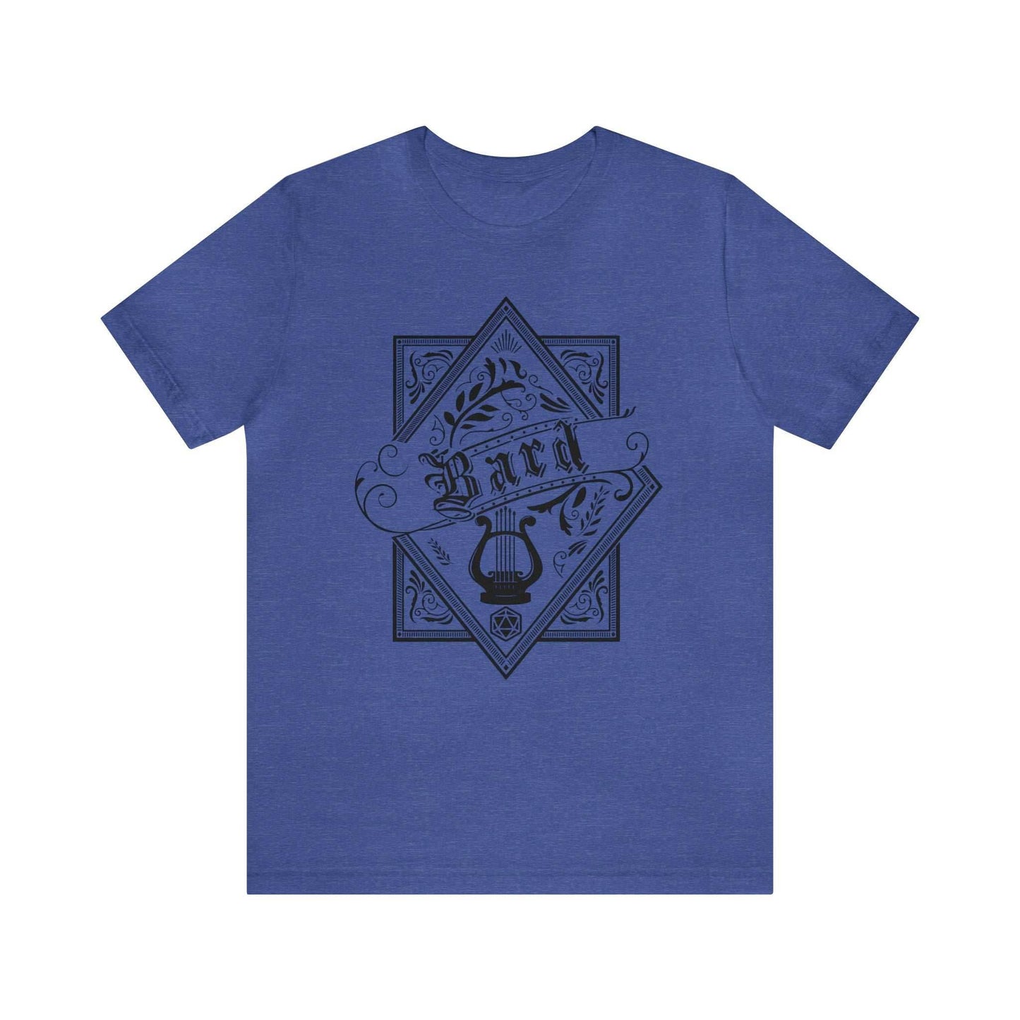 Bard Class Shirt - Heather True Royal / S
