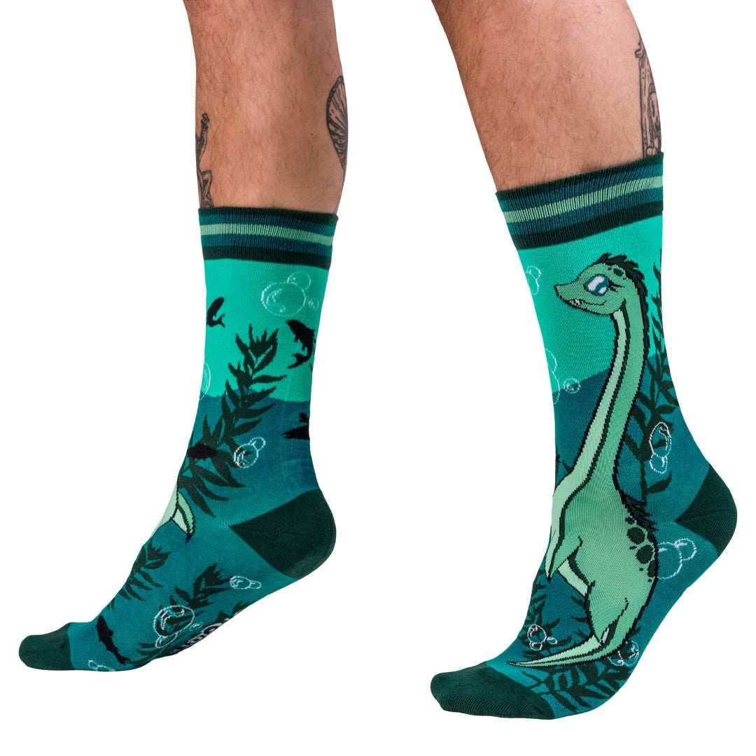 Cute Nessie Crew Socks - 