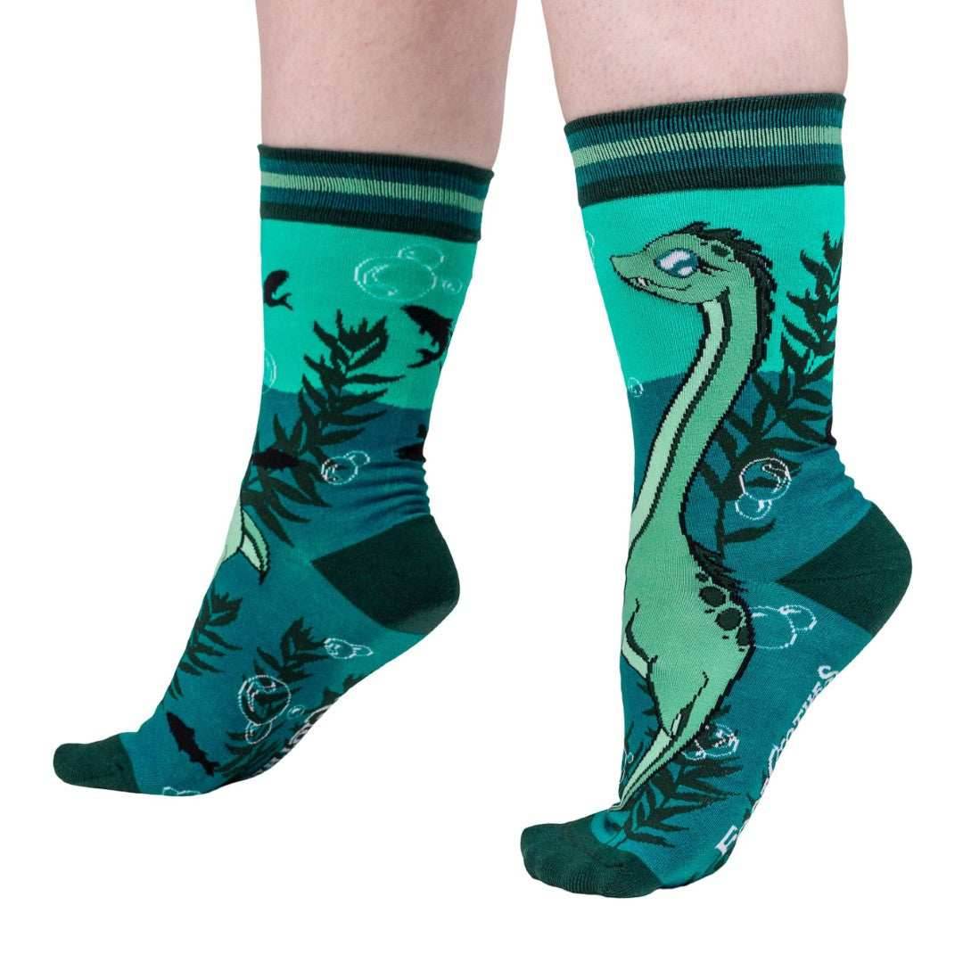Cute Nessie Crew Socks - 