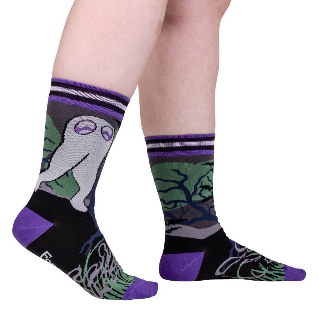 Cute Fresno Nightcrawler Crew Socks - 