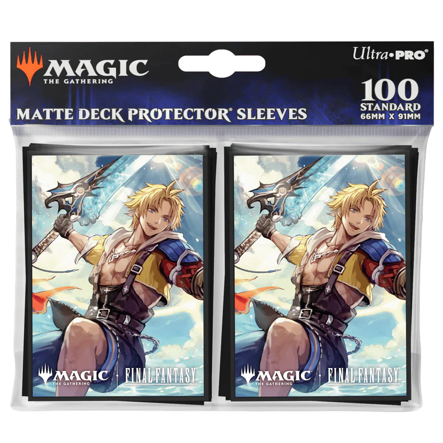 Magic: The Gathering®—FINAL FANTASY™ Tidus, Yuna's Guardian (Commander) 100ct DECK PROTECTOR® Sleeves