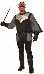 Dark King Medieval Black Adult Mens Costume