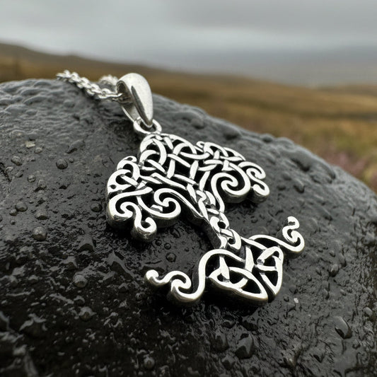 Persephone Opal Tree of Life Necklace
