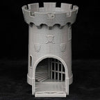3D Printed Castle Model dungeons & dragons Dice Tower