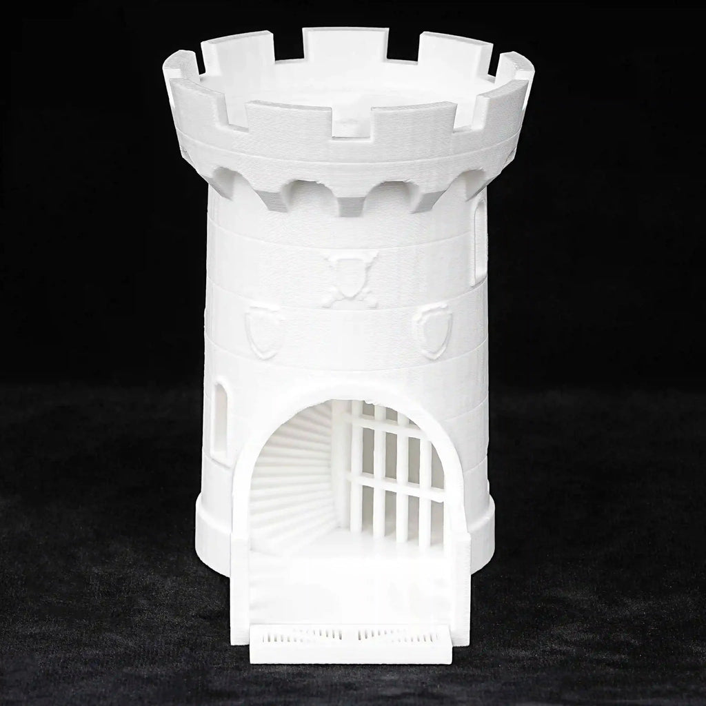 3D Printed Castle Model dungeons & dragons Dice Tower