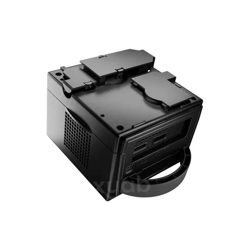 3 Piece Port Covers - Black For Nintendo GameCube® - 