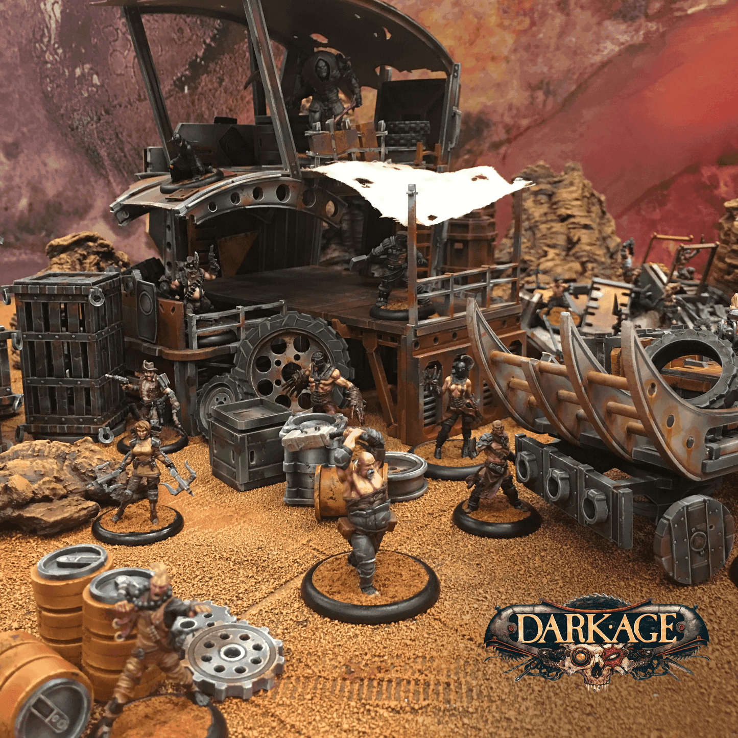 Dark Age Scavenged Tires - 