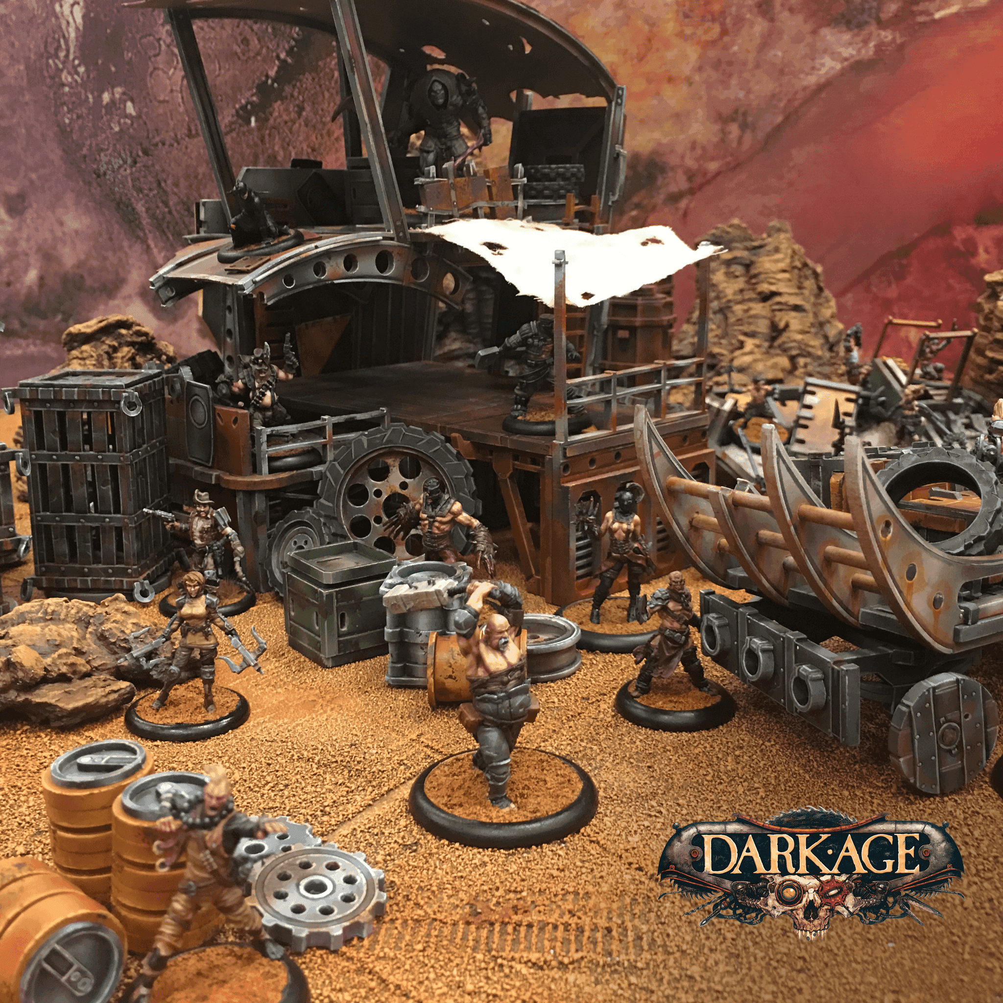 Dark Age Scavenged Tires - 