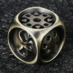 DND Dice Original Fun Lucky Ladybug Metal D6 Dice