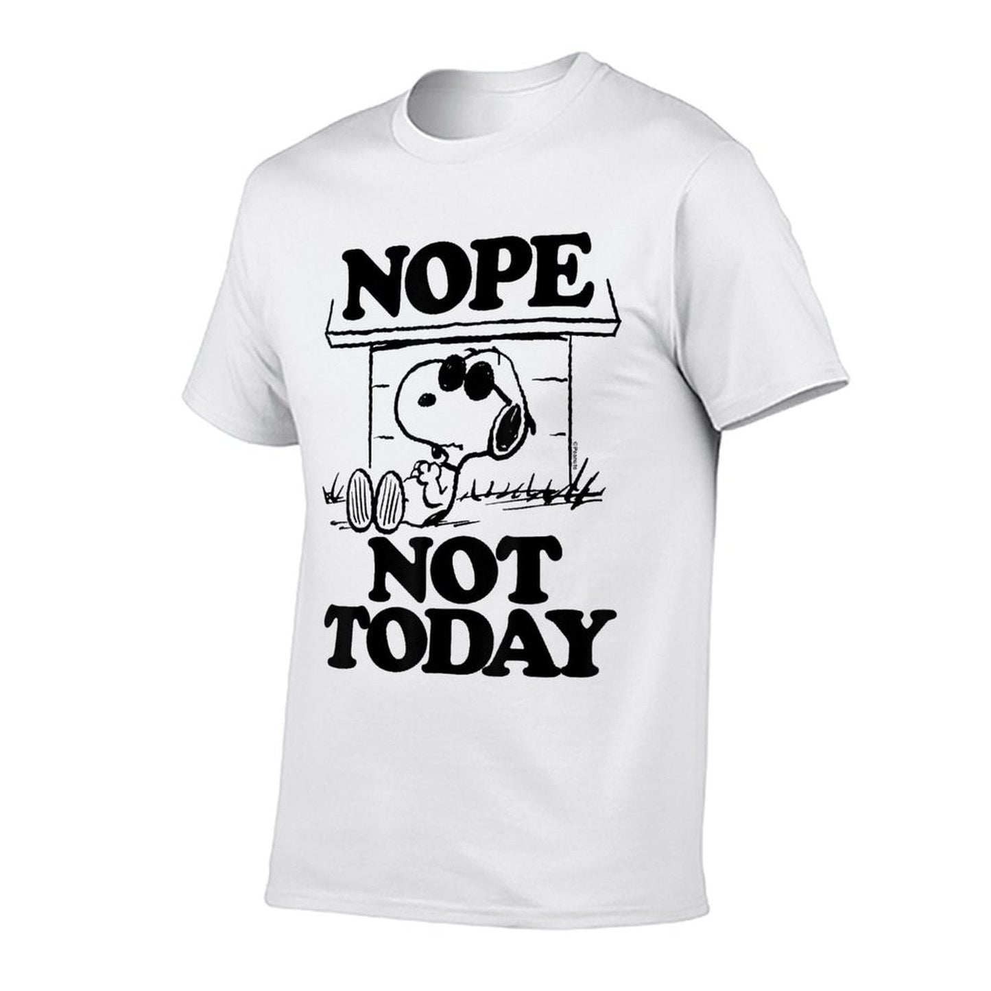 Peanuts - Joe Cool Nope Not Today  Vintage-inspired T-Shirt