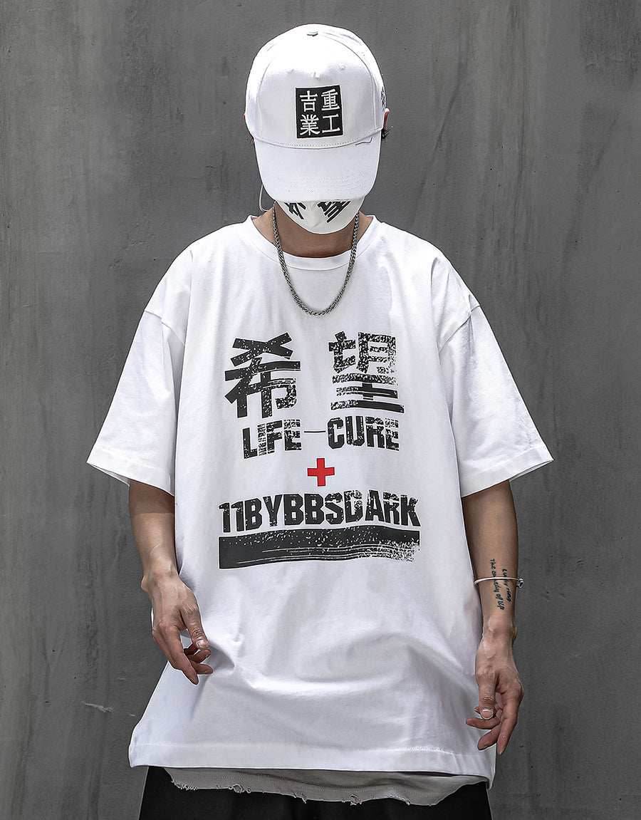 Hope Japanese Kanji Tee - White / M