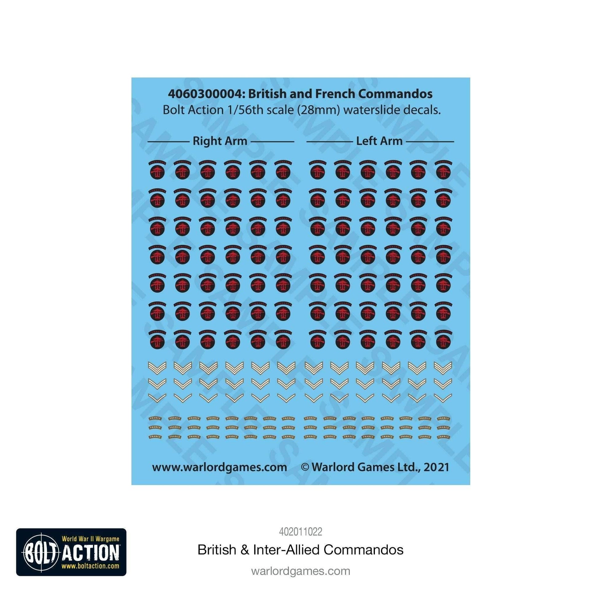 Bolt Action: British & Inter-Allied Commandos - 