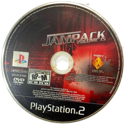 PlayStation Jampack Volume 15 - PlayStation 2 (LOOSE) - 
