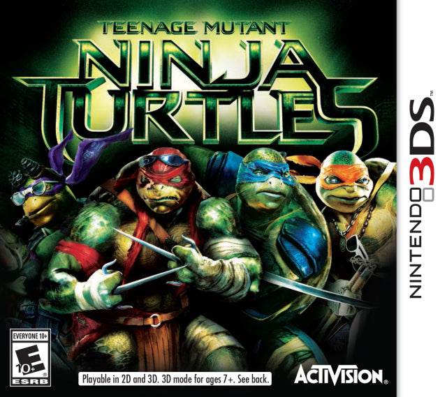 Teenage Mutant Ninja Turtles The Movie (Nintendo 3DS) - Game Only