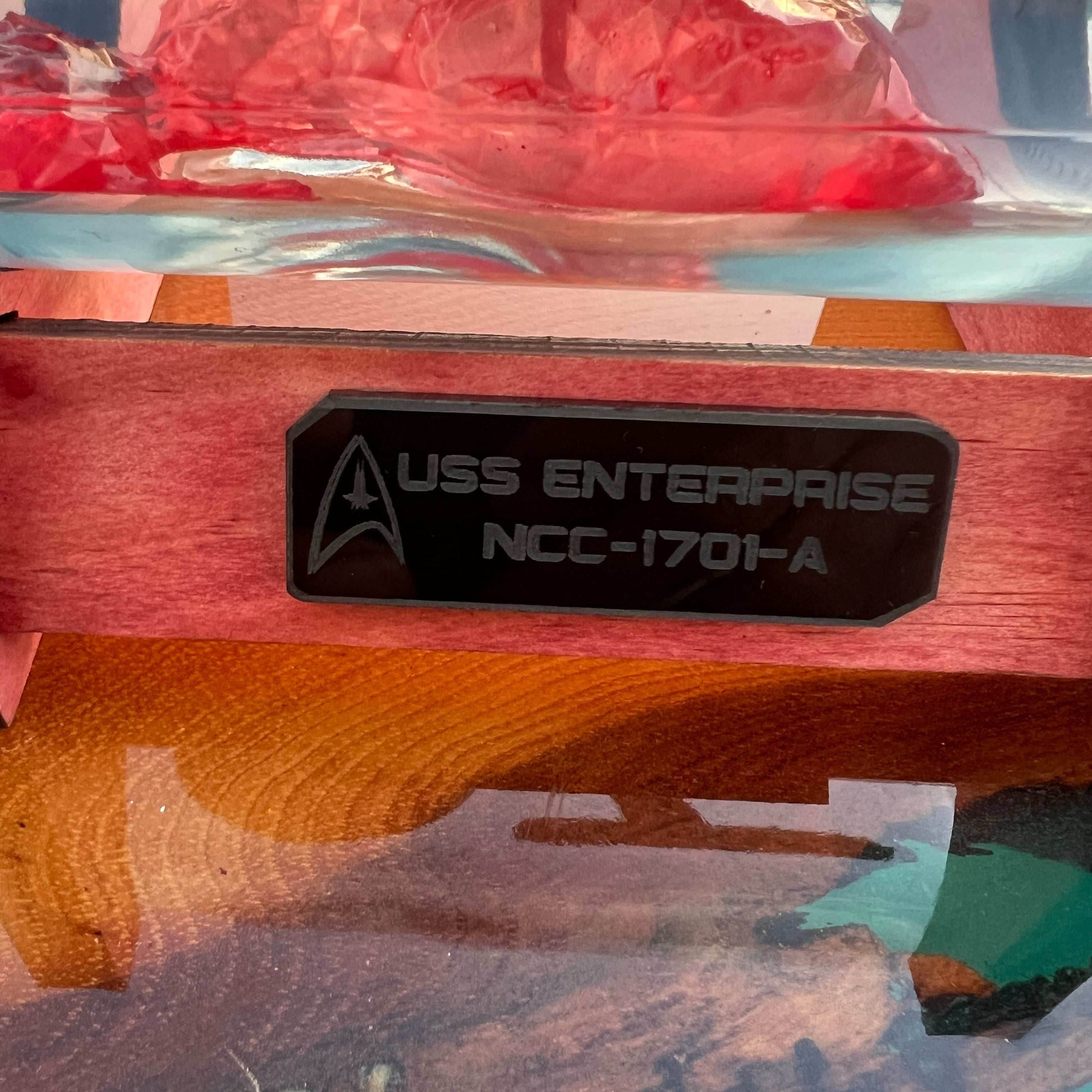 Star Trek NCC-1701-A Enterprise in a Bottle - 