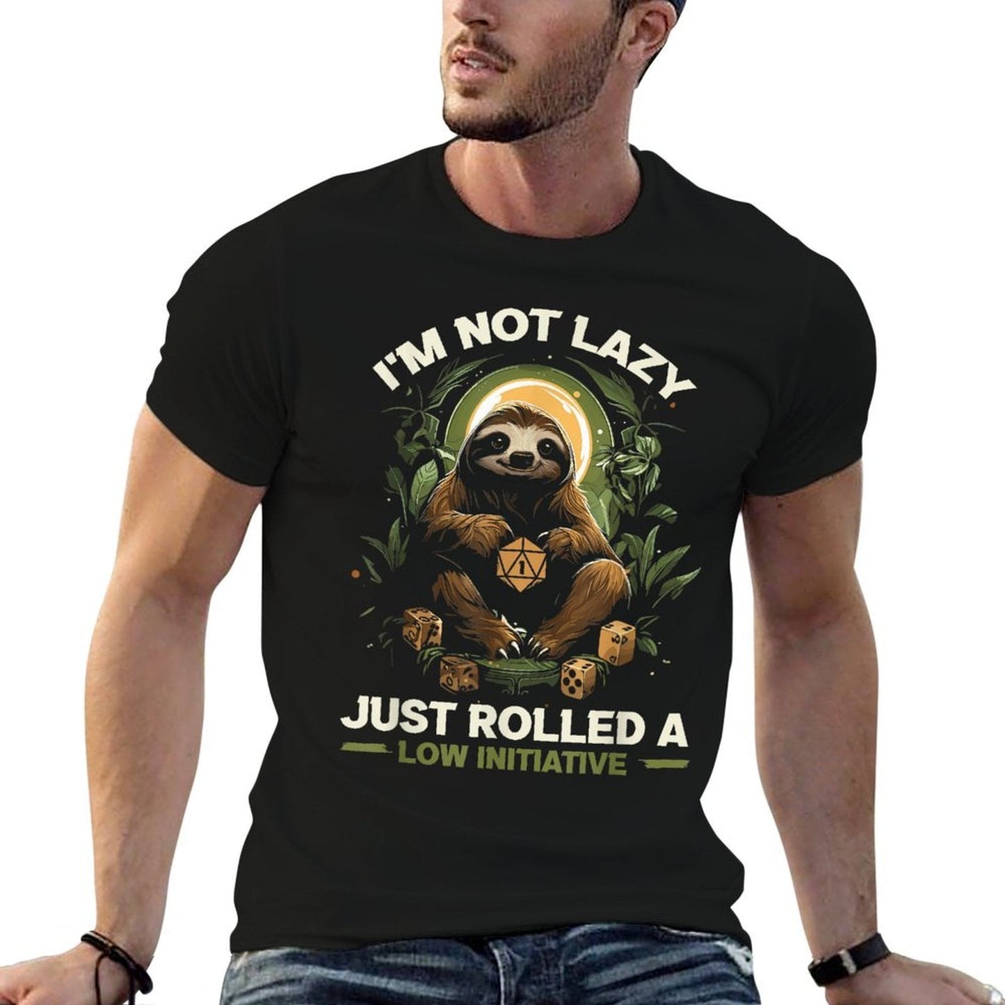 RPG Gaming Role Playing D20 Tabletop Games Funny RPG Gamer  Durable T-Shirt