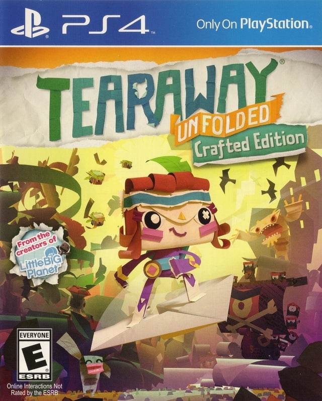 Tearaway Unfolded: Crafted Edition (Playstation 4) - Game Only