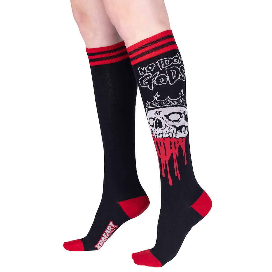 No False Kings No Idol Gods Knee High Socks