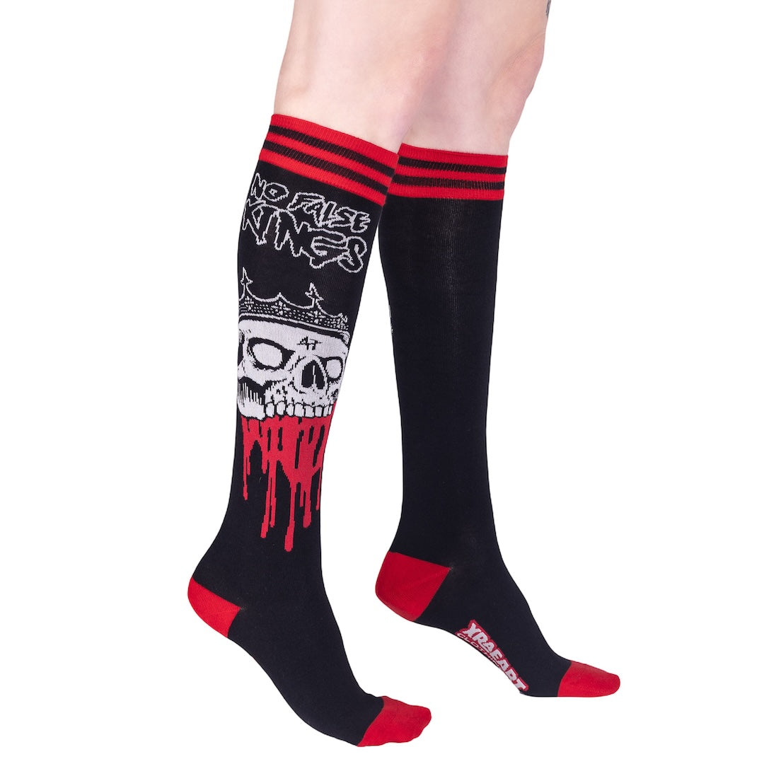 No False Kings No Idol Gods Knee High Socks
