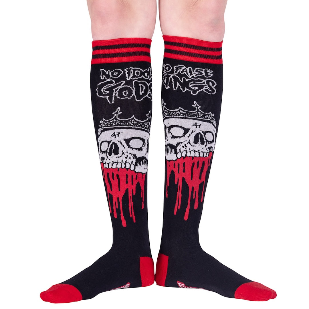 No False Kings No Idol Gods Knee High Socks