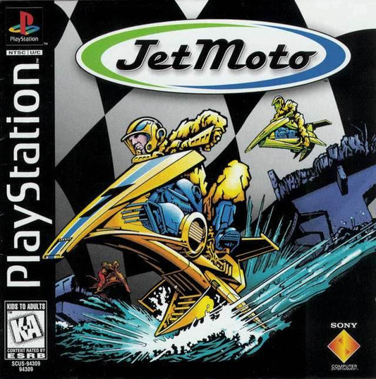 Jet Moto (Playstation) - Game Manual Only