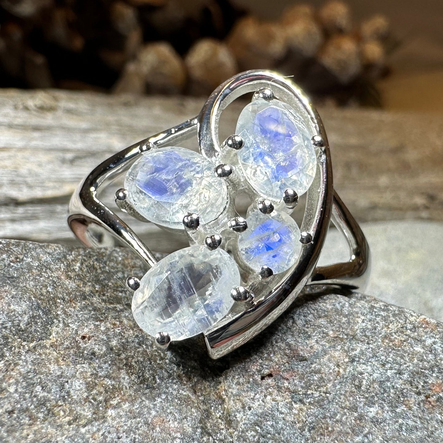 Talia Moonstone Ring