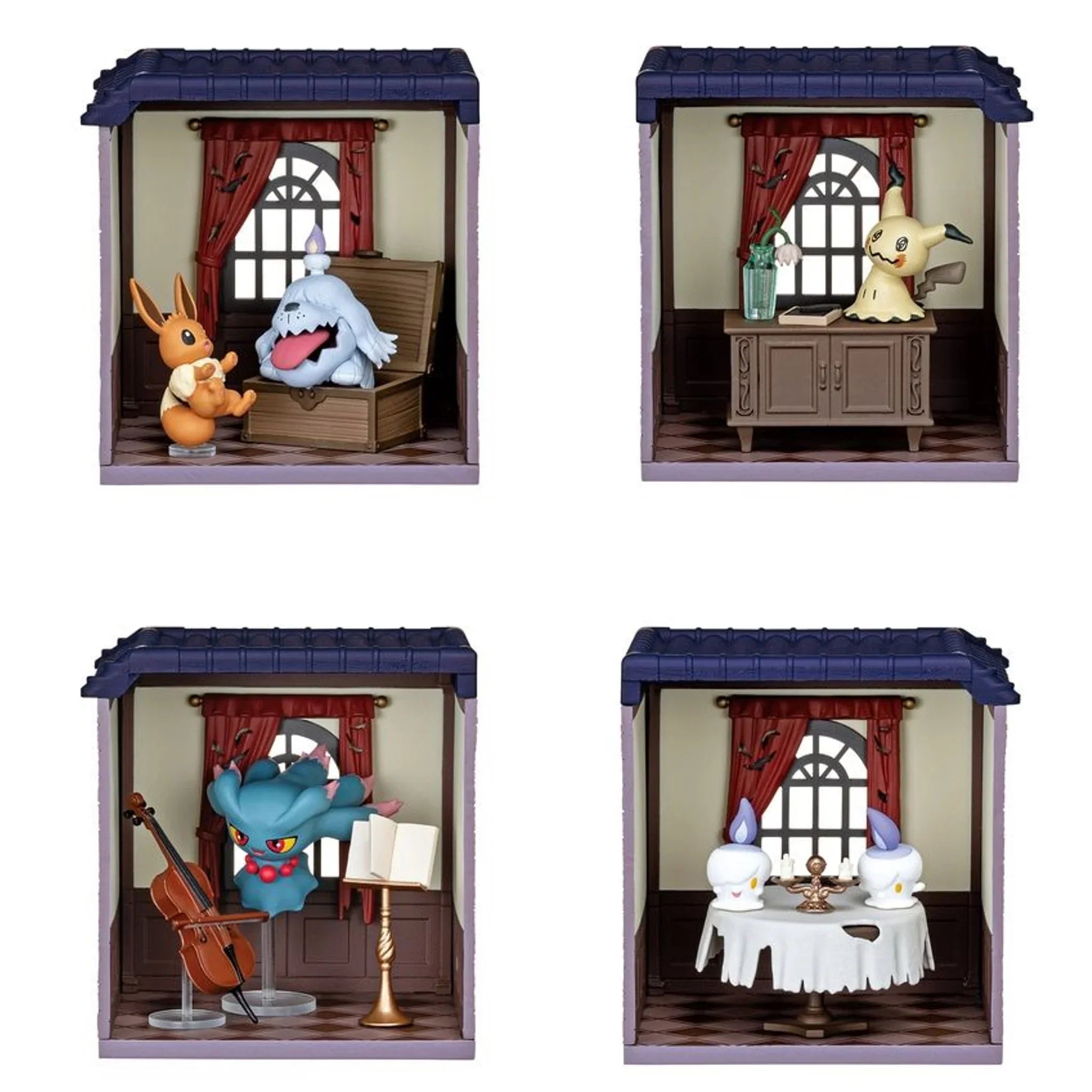 Re-Ment: Pokemon Midnight Mansion 2 Blind Box