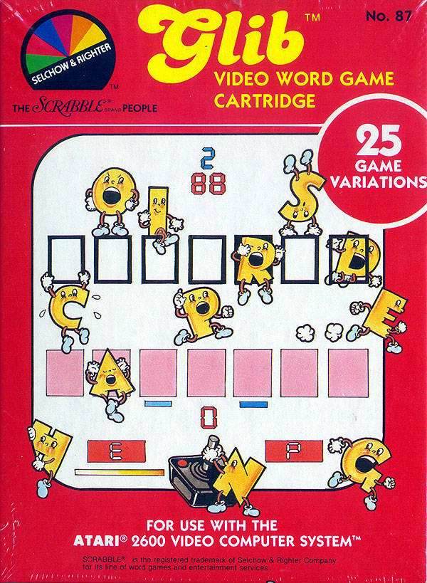 Glib (Atari 2600) - Game Manual Only