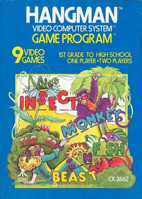 Hangman (Atari 2600) - Game Manual Only