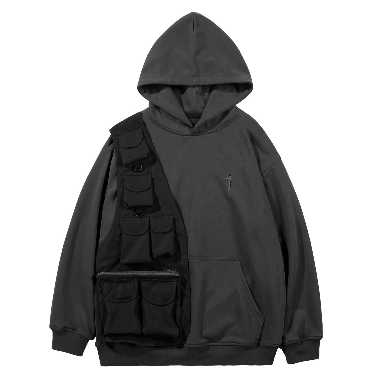 HiH27 I-Tech Essential Hoodie - Light Grey / M