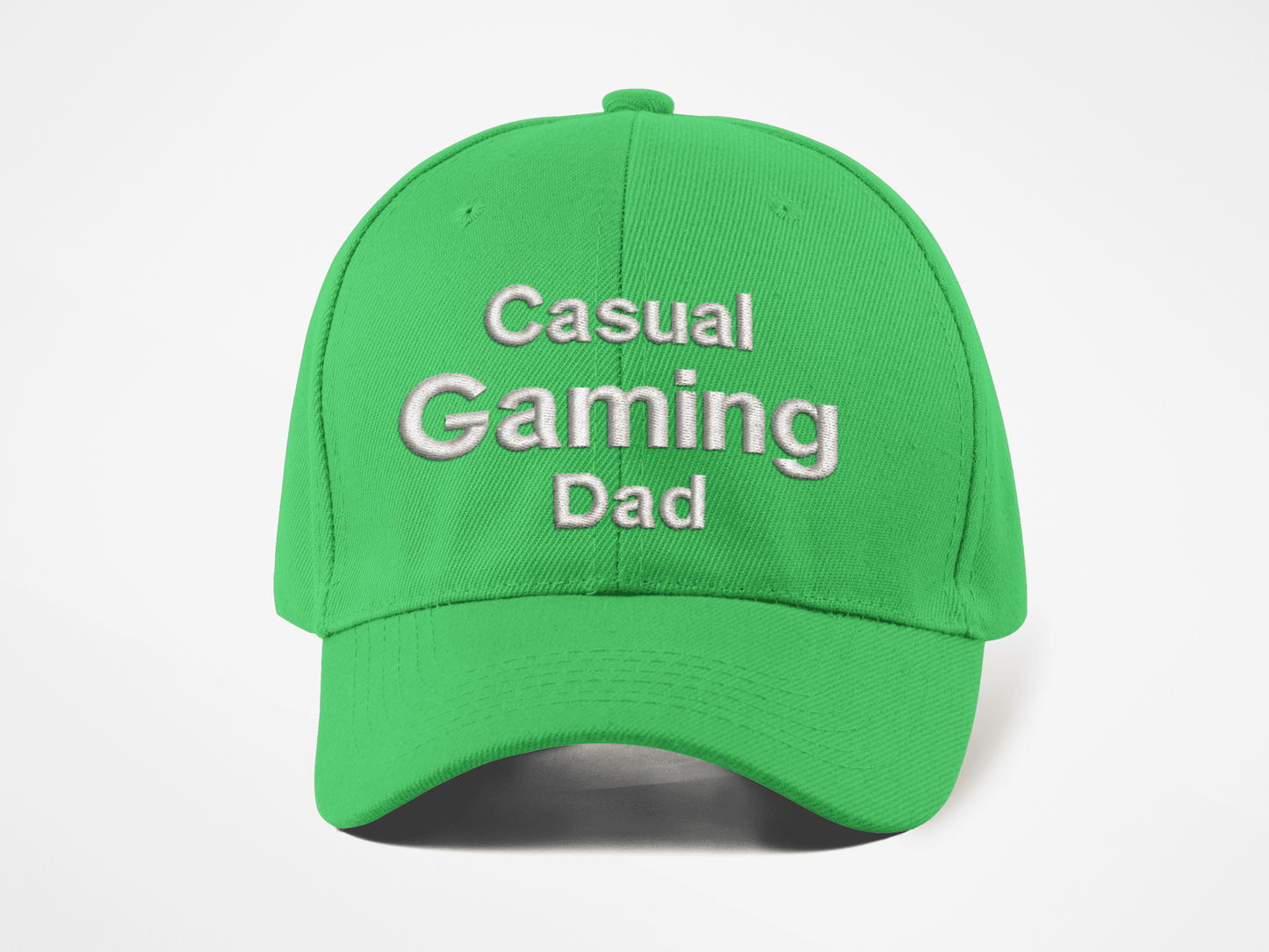 Casual Gaming Dad Logo Hat - Green