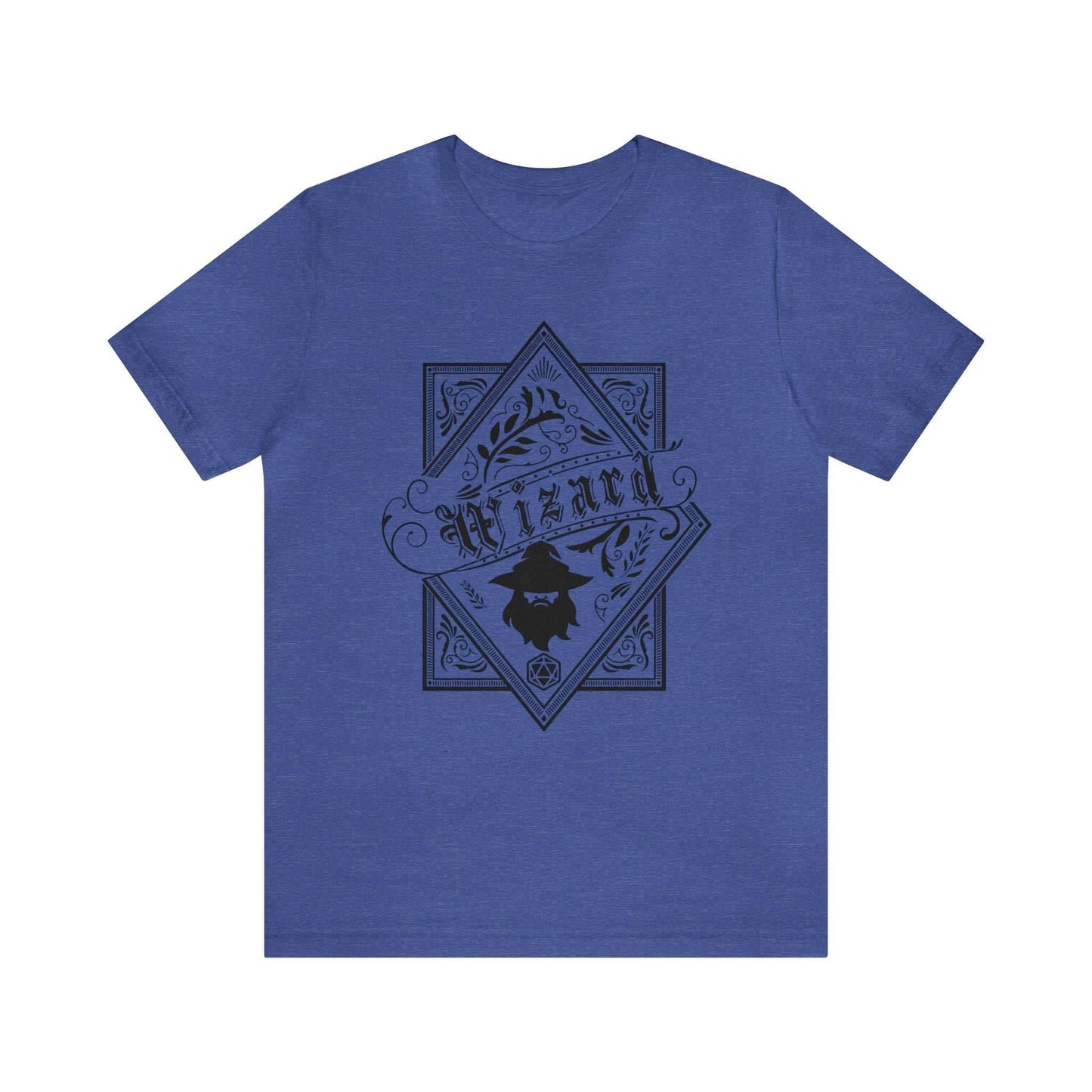 Wizard Class Shirt - Heather True Royal / S