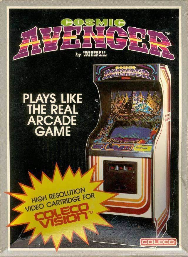 Cosmic Avenger (Colecovision) - Ugly