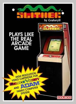 Slither (Colecovision) - Game Manual Only