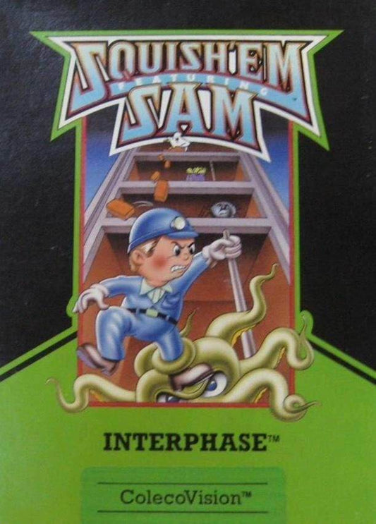 Squish'Em Featuring Sam (Colecovision) - Game Manual Only