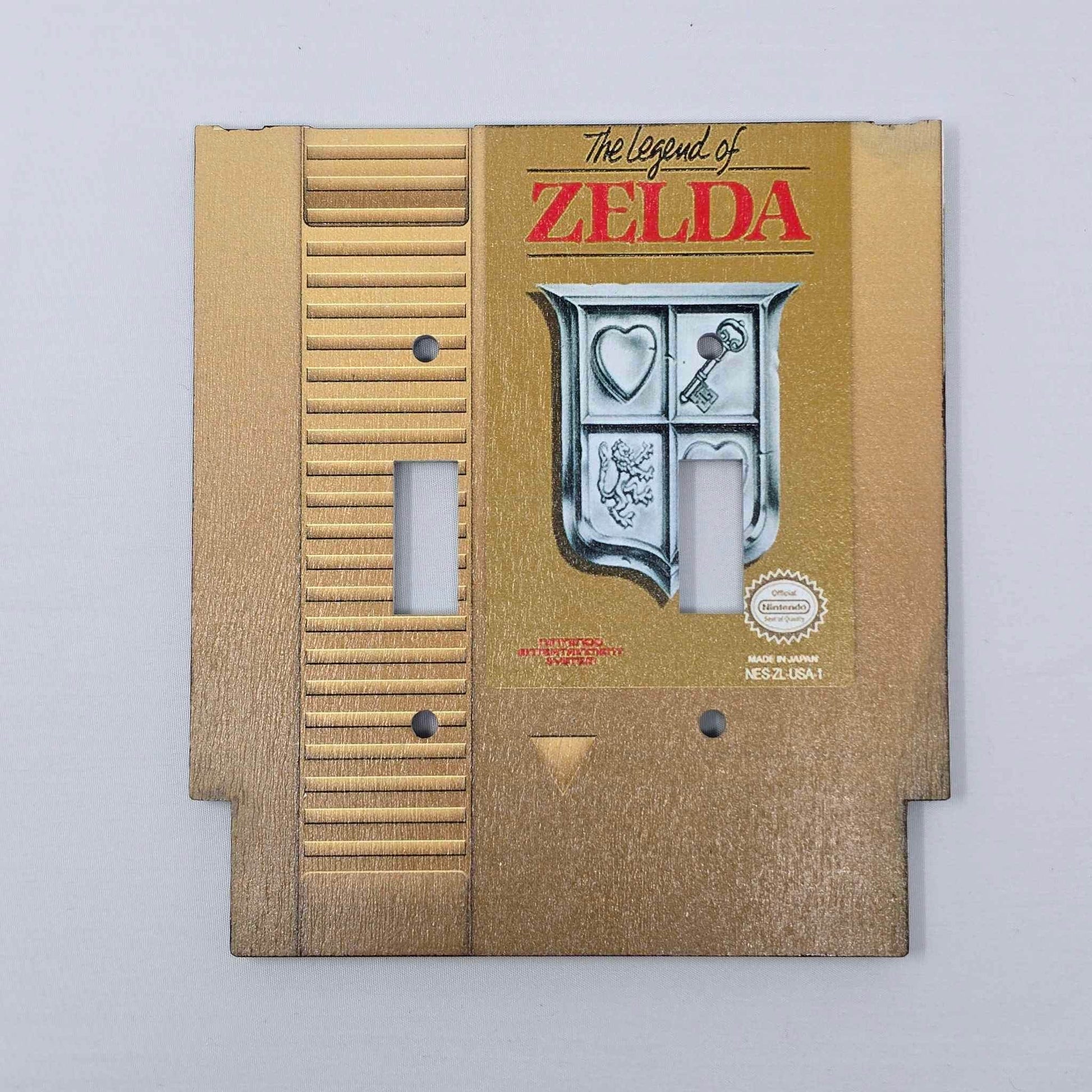 NES Cartridge Light Switch Covers - Burgertime / Single
