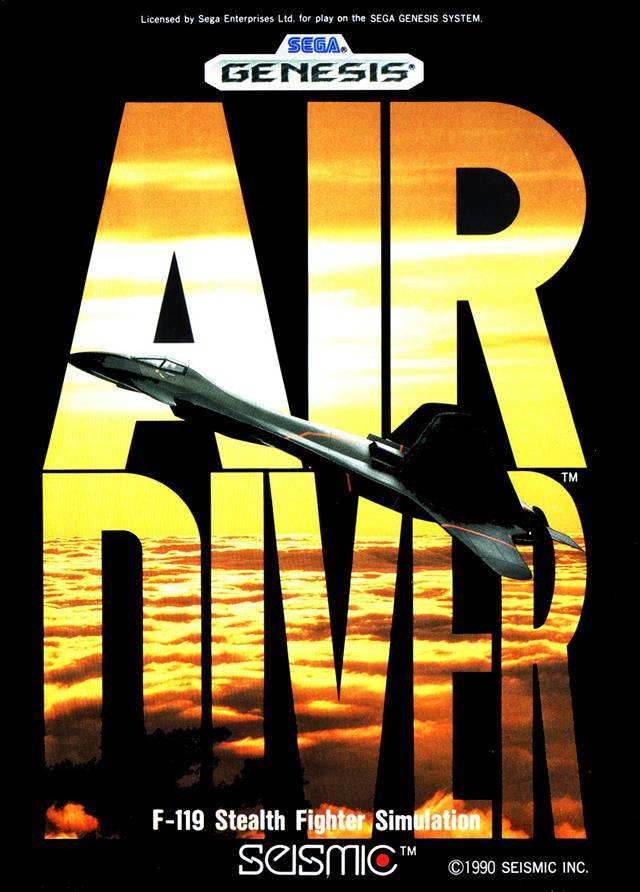 Air Diver (Sega Genesis) - Game Manual Only