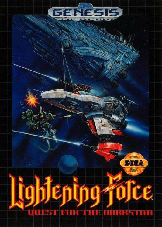 Lightening Force Quest for the Darkstar (Sega Genesis) - Game Manual Only