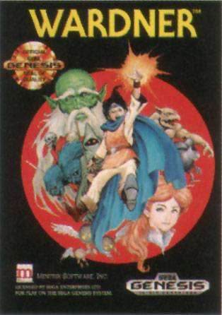 Wardner (Sega Genesis) - Game Manual Only